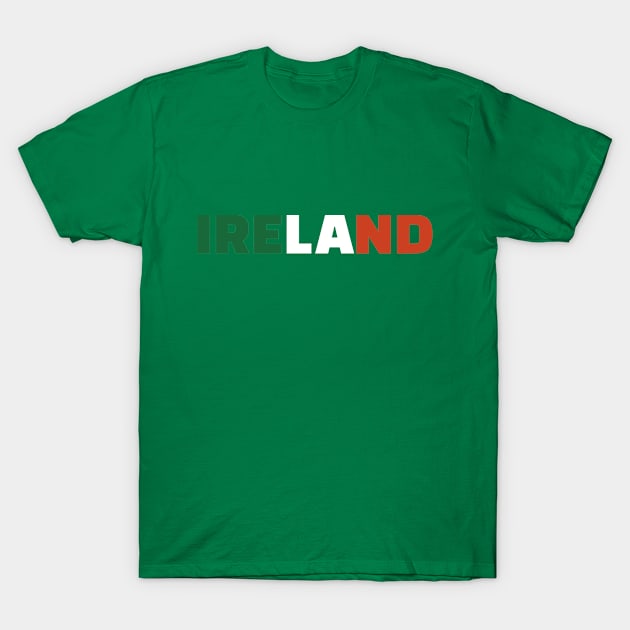 Ireland flag T-Shirt by Designzz